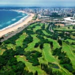 Fantastic gold courses along the coast.