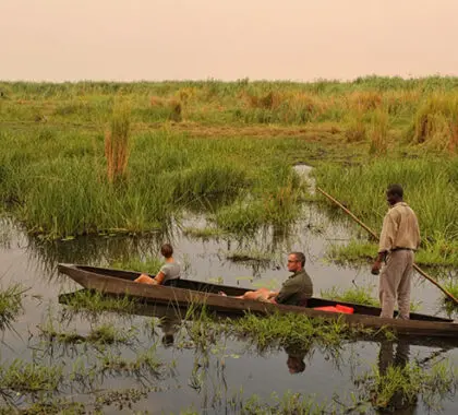 Safaris en mokoro.