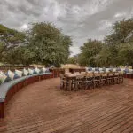 Gather in the evenings for a traditional safari campfire, shared with fellow guests over a well-deserved nightcap. Followed by dinner under the stars. 