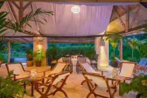 Denis Private Island event centre.