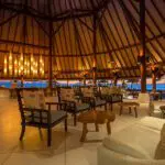 Comfortable lobby lounge.