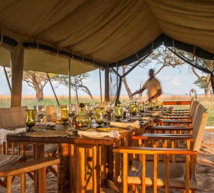 Serengeti Safari Camp North-Dining
