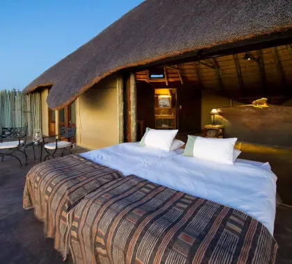 Stargazing from your verandah.