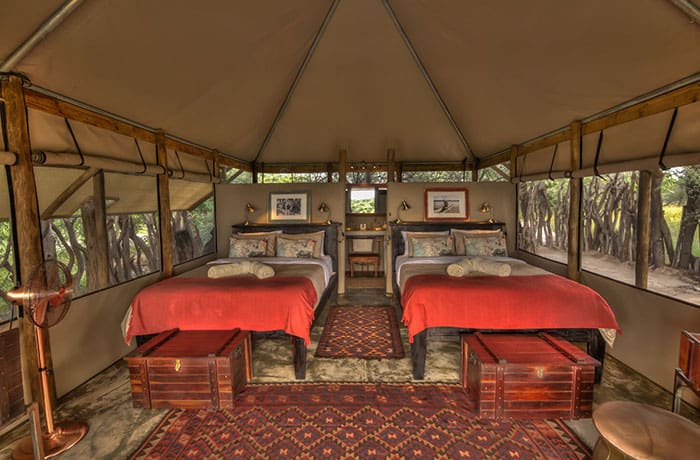 double-tent