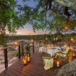 Una cena romántica en el mirador.