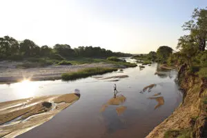Set along a seasonal river makes for superb game viewing year round.