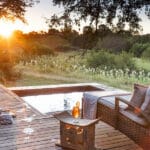 Sunset from your Dulini Suite deck. 