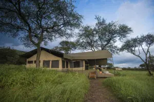 The Dunia two-bedroom family tent exterior.