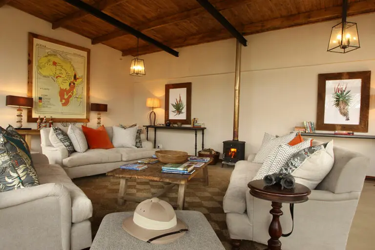 The main guest area at Fugitives.