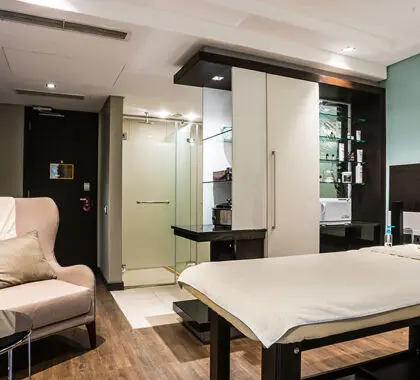 Rejuvenate with a spa treatment.