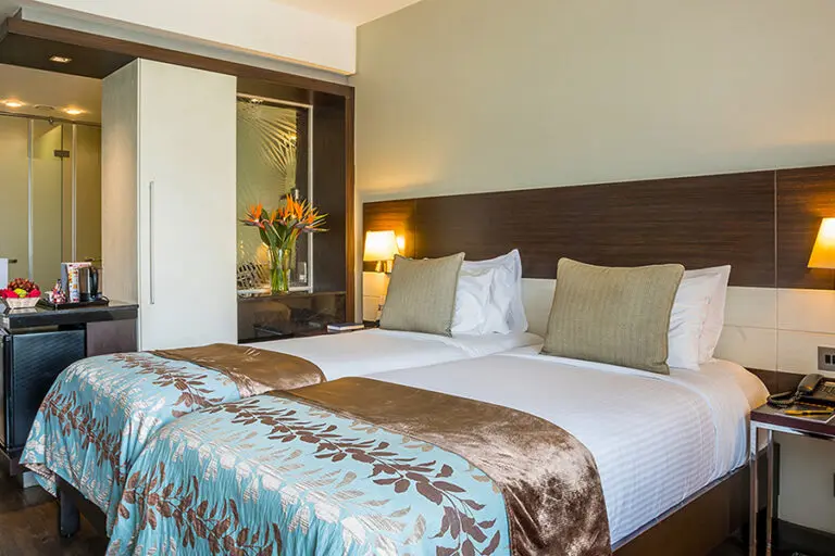 Twin beds are available.