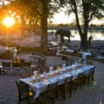 All meals are served communally at the main camp unless by special request.