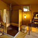 En suite bathrooms are simple but functional, overlaid with luxurious touches.