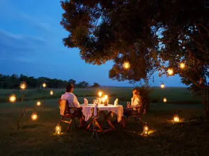 Couples can look forward to a table for two - feel free to choose the location!