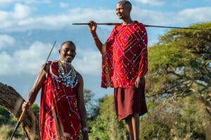 Maasai staff bring a wealth of knowledge. 