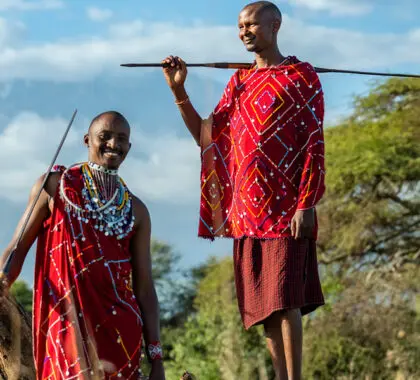 Maasai staff bring a wealth of knowledge. 