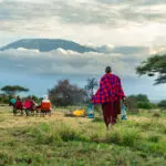Sundowners are a safari-must.