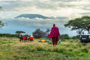 Sundowners are a safari-must.