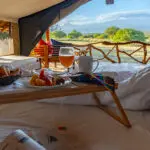 Enjoy a cup of freshly brewed coffee while admiring spectacular views.