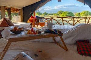 Enjoy a cup of freshly brewed coffee while admiring spectacular views.