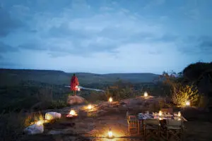 Evenings around the fire.