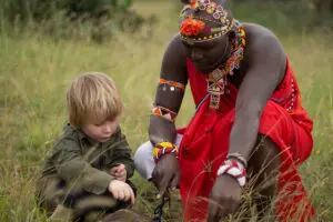 Children are welcome and can get involved in age-appropriate activities.