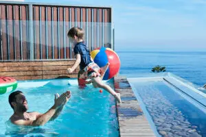 Swimming pool.