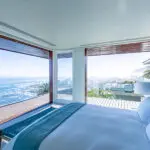 Vista desde el dormitorio principal de Ellerman Villa One.