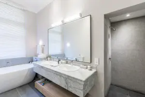 Classic house bathroom.