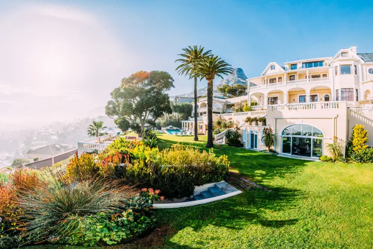 Ellerman House overlooks the coastline of Bantry Bay.
