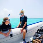 Disfrute de fantásticas actividades de snorkel y submarinismo en el Mnemba Island Lodge, el capricho perfecto para después del safari.