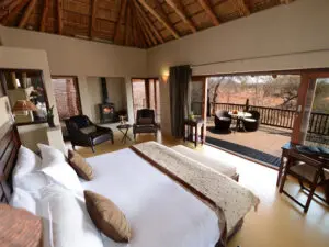 Each beautiful and spacious suite at Etali Safari Lodge captures an authentic African safari experience.
