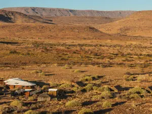 Tucked away in the folds of the landscape, ever-romantic Etendeka revels in its majestic solitude.