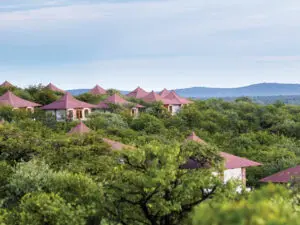 Etosha Safari Lodge is less than 10km from Anderson Gate, which is the main entrance to Namibia's Etosha National Park.