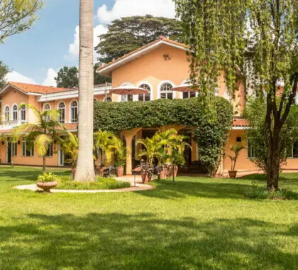 Exterior de la Casa de Waine.