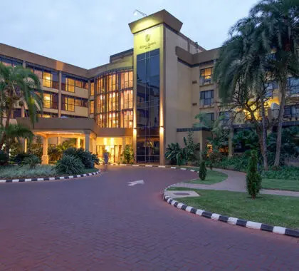 Exterior del Hotel Kigali Serena.