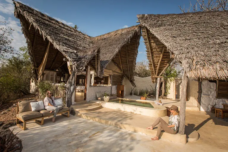 Exterior de las suites