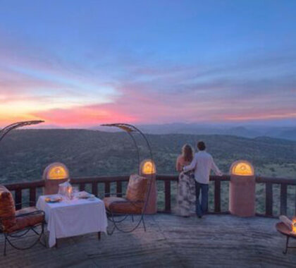 Chief's House offers spectacular views - perfect for romantic dinners while the children enjoy specialised activities.