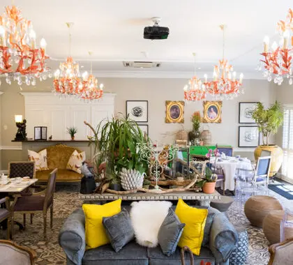 Unwind in the spacious lounge.