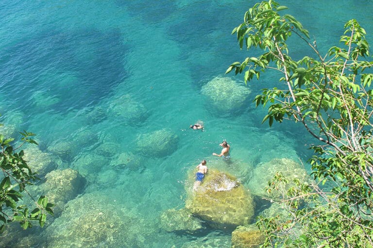 Spend your days swimming in the sunshine. 