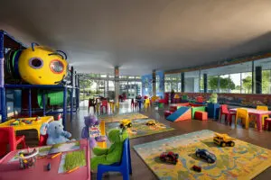 El lugar ideal para entretener a los niños. 