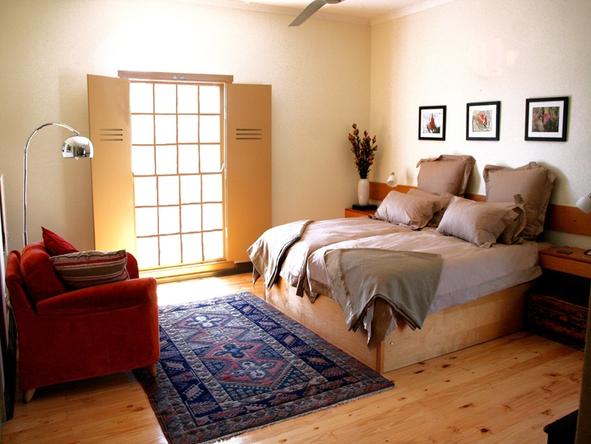 Rooms with wooden floors are spacious and light and enjoy endless unspoilt views
