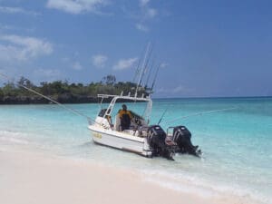 Explore el canal de Pemba en una excursión de pesca y tenga su captura del día perfectamente preparada para la cena.