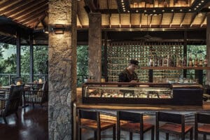 El ZEZ Lounge Sushi Bar.