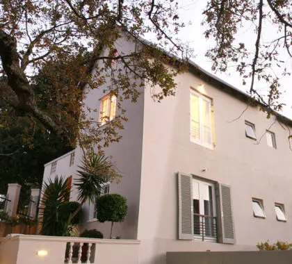 Exterior of Four Rosmead Boutique Guest House.