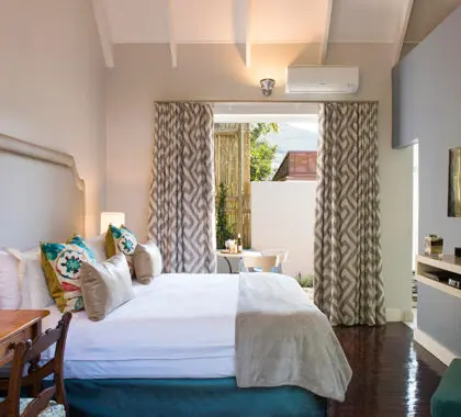 Habitación boutique tranquila y elegante.