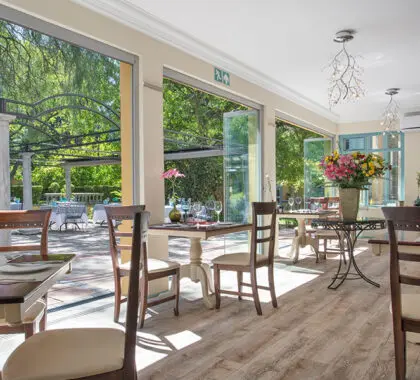 Franschhoek Country House and Villas offers exceptional cuisine.