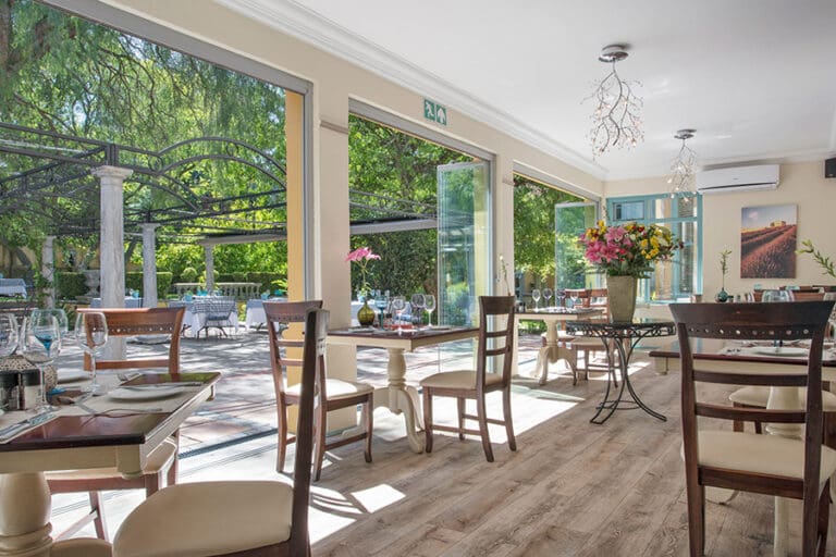 Franschhoek Country House and Villas ofrece una cocina excepcional.