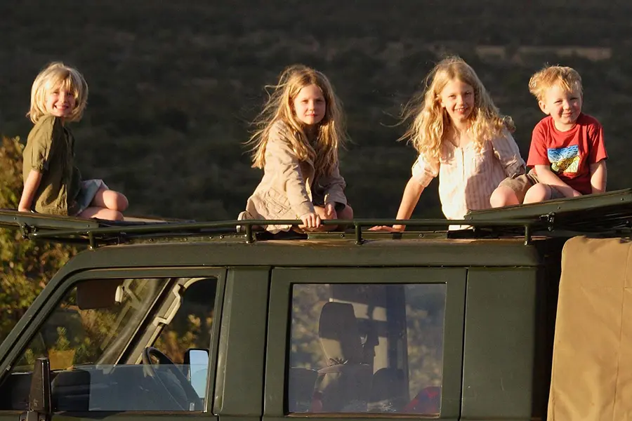 Un safari para toda la familia.