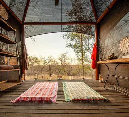 An exclusive area dedicated to meditation and yoga.